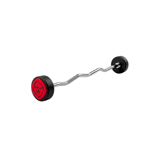 SET BARRAS CURVA URETANO ROJO MD3015